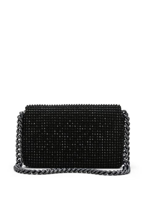 Borsa a spalla the mini con cristalli in nero - donna MARC JACOBS | H912M06RE22001